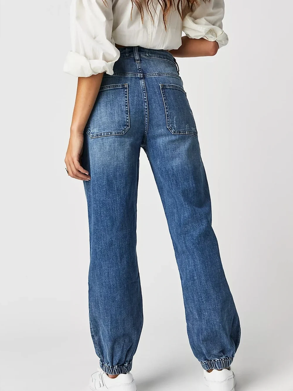Free People Driftwood Jogger Jeans Women 27